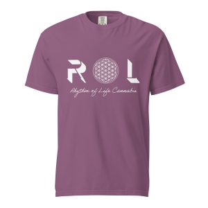 NEW - ROL Unisex Purple T-Shirt w Fish on Back