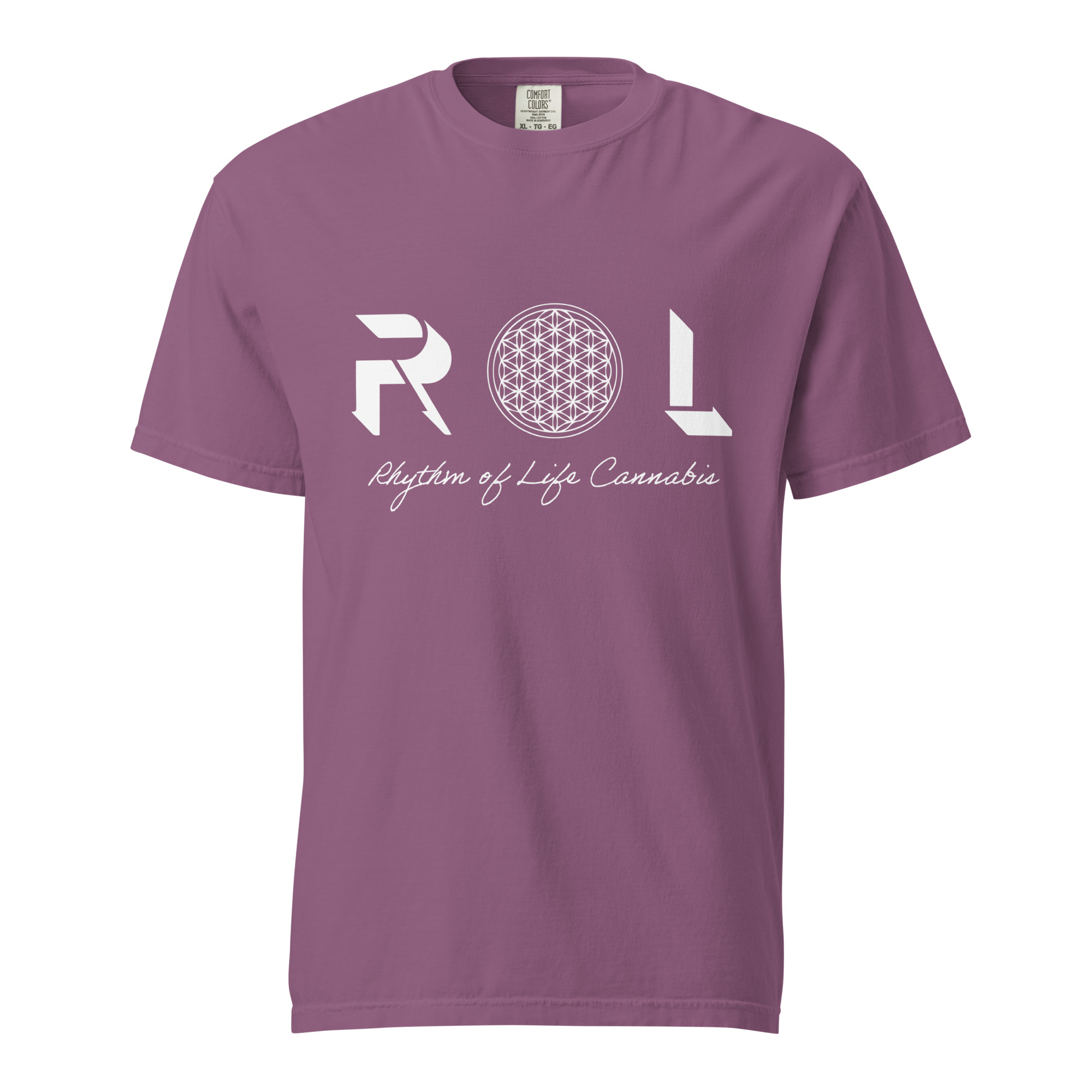 NEW - ROL Unisex Purple T-Shirt w Fish on Back